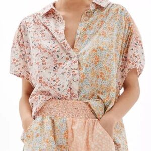 American Eagle Outfitters Oversized Resort Shirt